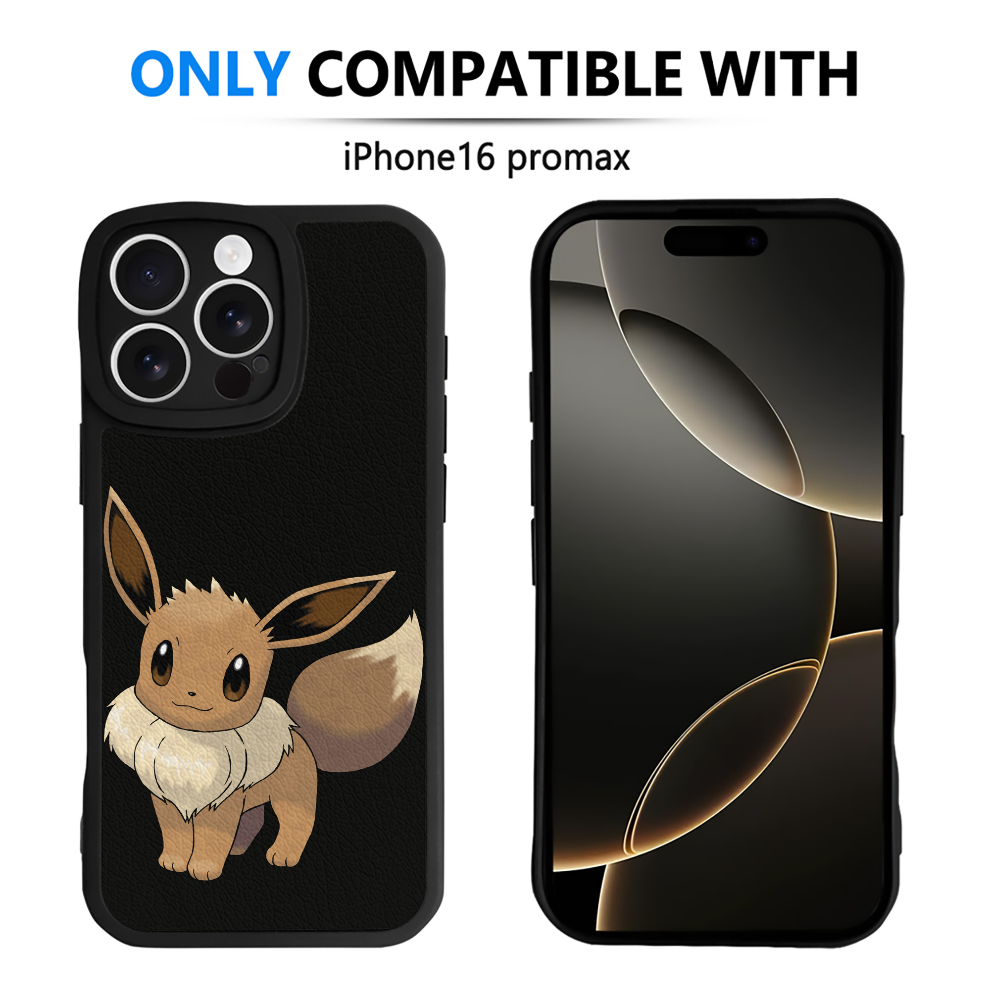 （画像用） ポケットモンスター Pokémon 【iPhone 16シリーズ対応】シリコンスマホケース（レザー調） 材質：シリコン